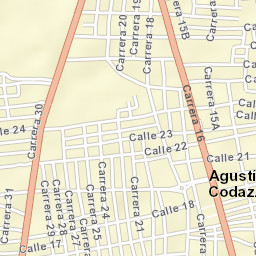 Agustín Codazzi Street Map