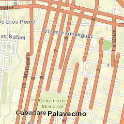 Cabudare Street Map