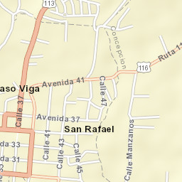 San Josecito Street Map