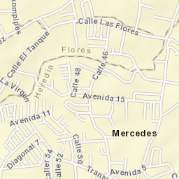 Mercedes Street Map