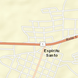Esparza Street Map
