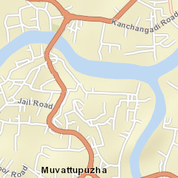 Muvattupula Street Map