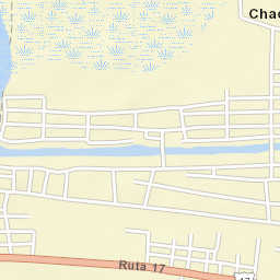 Chacarita Street Map