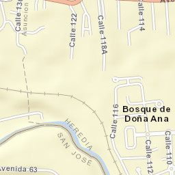 La Asunción Street Map