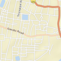 Devakottai Street Map