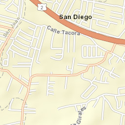 San Diego Street Map