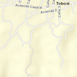 Tobosi Street Map