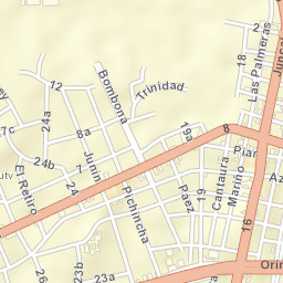 Maturín Street Map