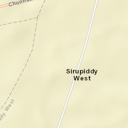 Jaffna District Street Map