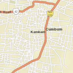 Cumbum Street Map