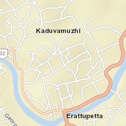 Erattupetta Street Map
