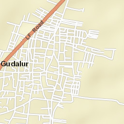 Gudalur Street Map