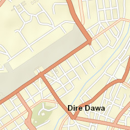 Dire Dawa Street Map