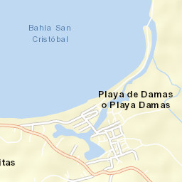 Nombre de Dios Street Map