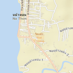 Ko Samui Street Map