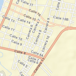 Santiago de Tolú Street Map