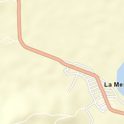 La Mesa Street Map