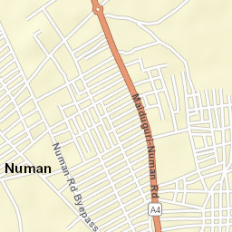 Numan Street Map