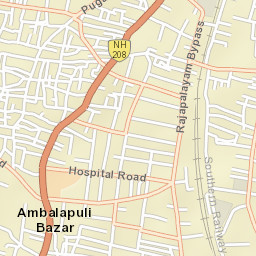 Rajapalaiyam Street Map