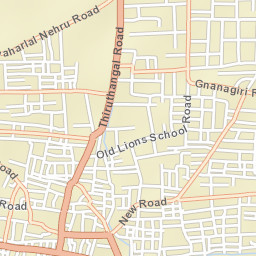 Sivakasi Street Map