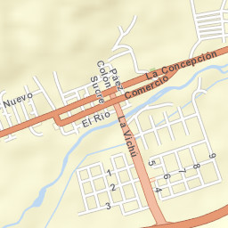 Municipio Pampanito Street Map