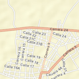 San Pedro Street Map