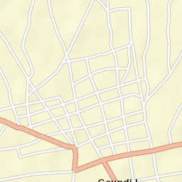 Goundi Street Map