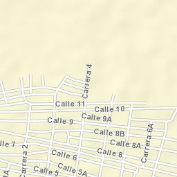 Chiriguaná Street Map