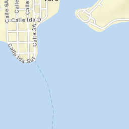 Bocas del Toro Street Map