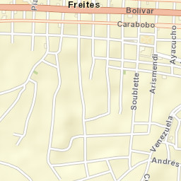 Cantaura Street Map