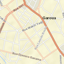Garoua Street Map