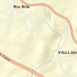 Río Rita Street Map