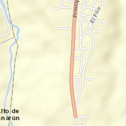 Municipio San Rafael de Carvajal Street Map