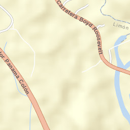 Gatún Street Map
