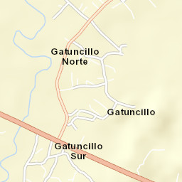 Gatuncillo Street Map