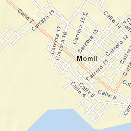 Momil Street Map