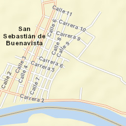 San Sebastián de Buenavista Street Map