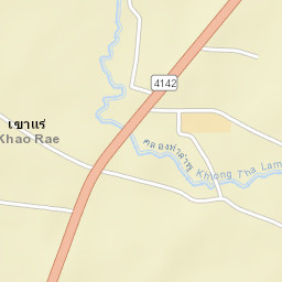 Amphoe Don Sak Street Map