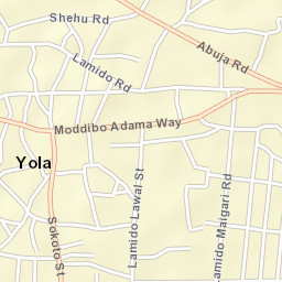 Yola Street Map