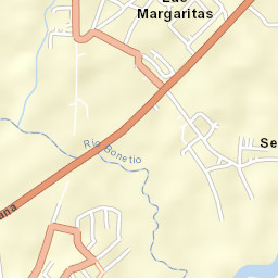 Las Margaritas Street Map