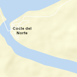 Coclé del Norte Street Map