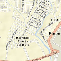Nuevo Belén Street Map