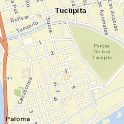 Tucupita Street Map