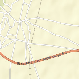 Badeggi Street Map