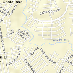 San Miguelito Street Map