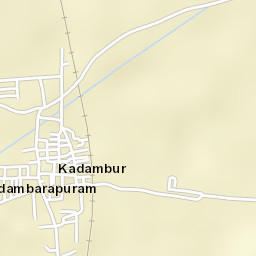 Kadambur Street Map