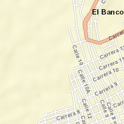 El Banco Street Map