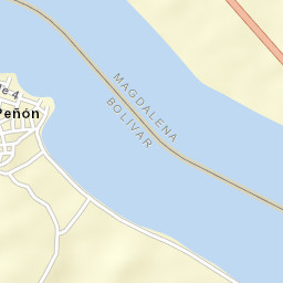 El Peñón Street Map