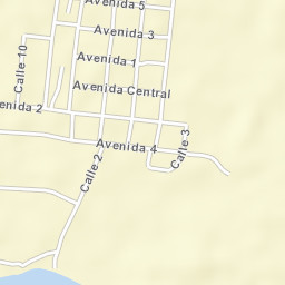 Ciudad Cortés Street Map