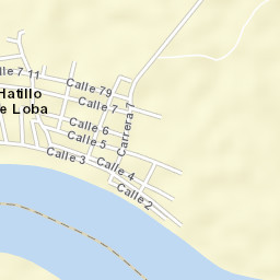 Hatillo de Loba Street Map